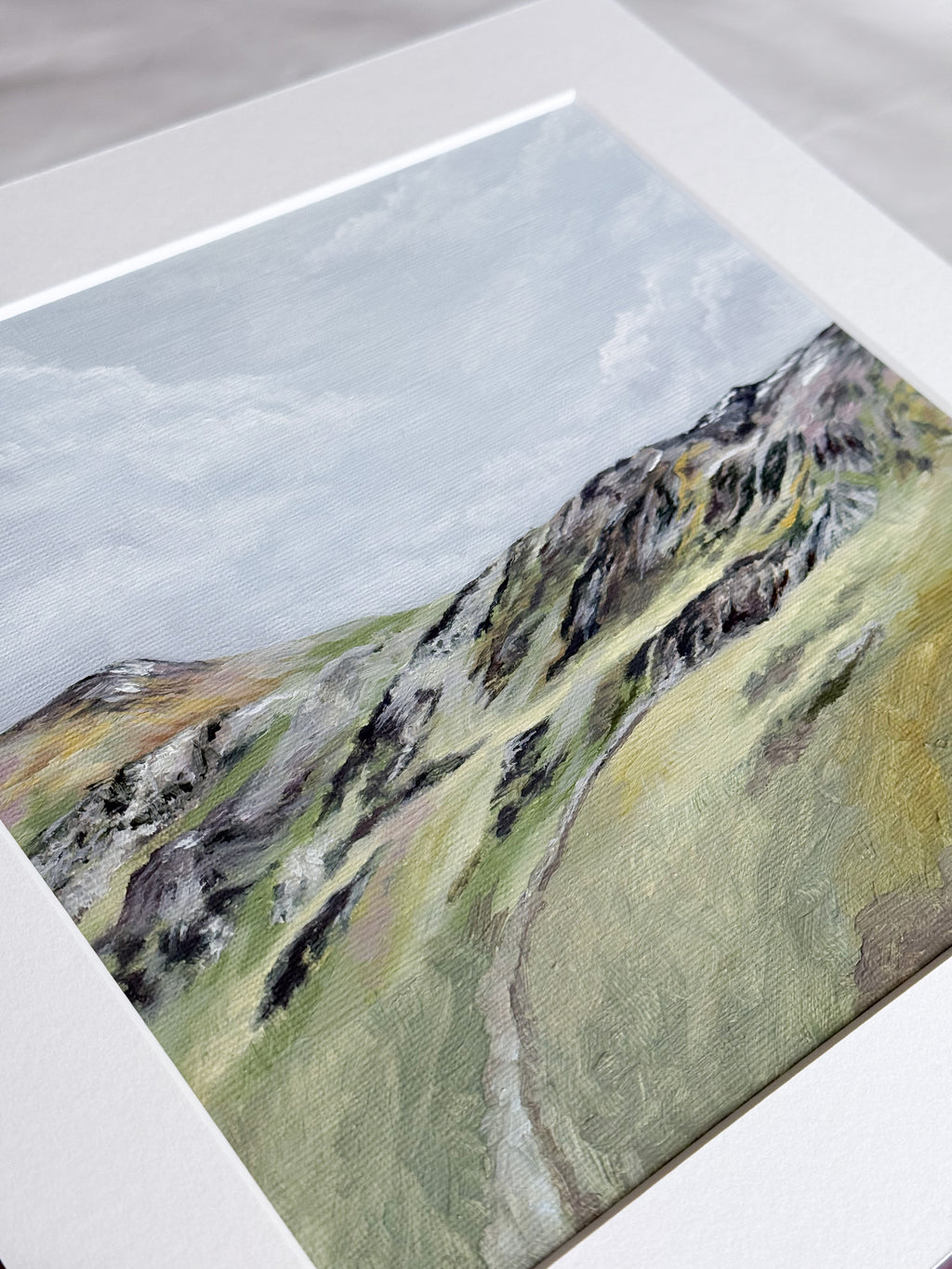 Misty Hillside
